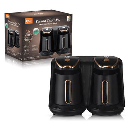 High-pressure extraction and concentration coffee machine