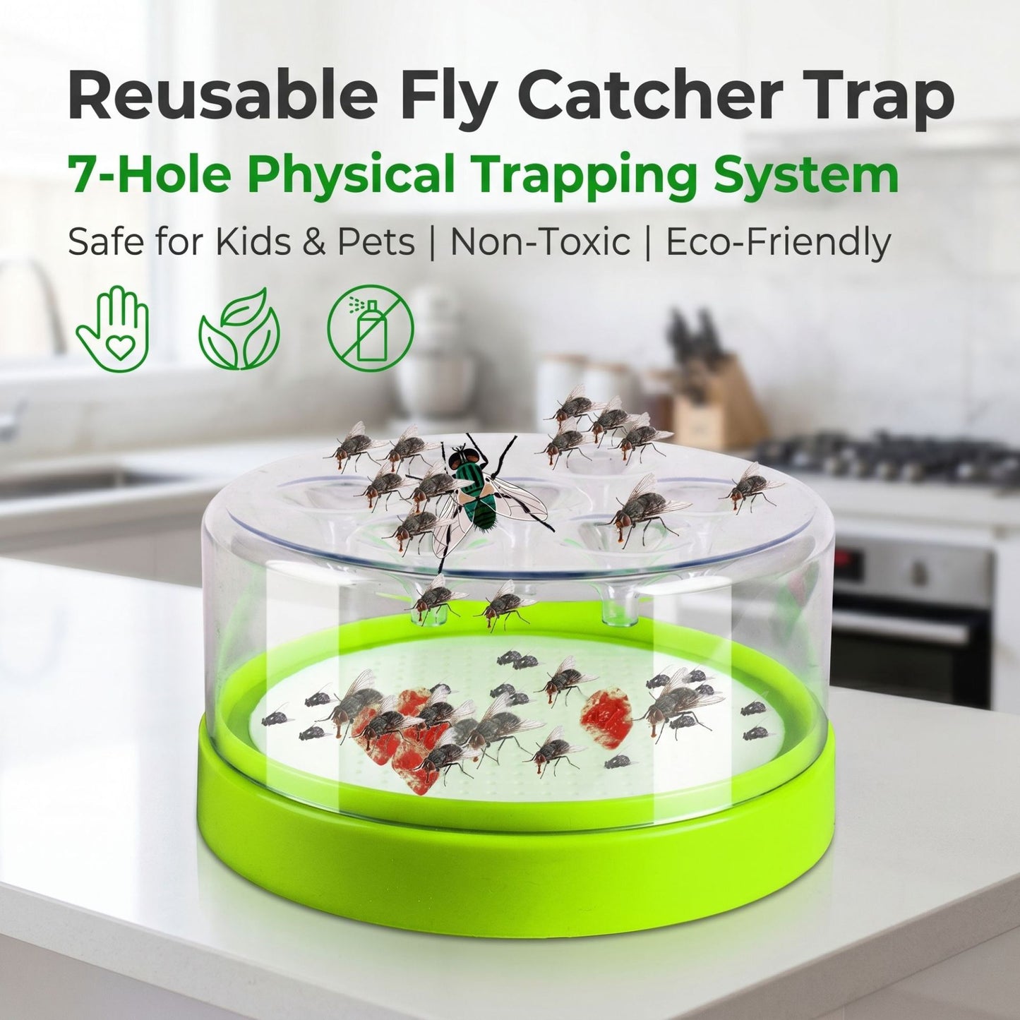 Reusable Non-Electric Fly Trap