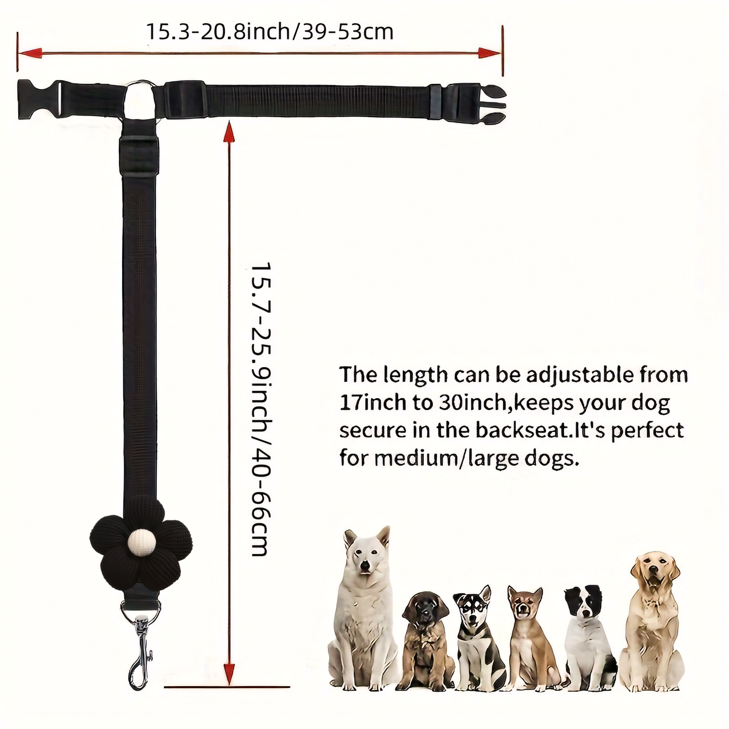 Dog Travel Safety Belts