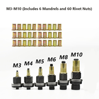 M3-M10 (6PCS + 60 Rivet Nuts)
