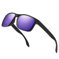 Black frame purple film
