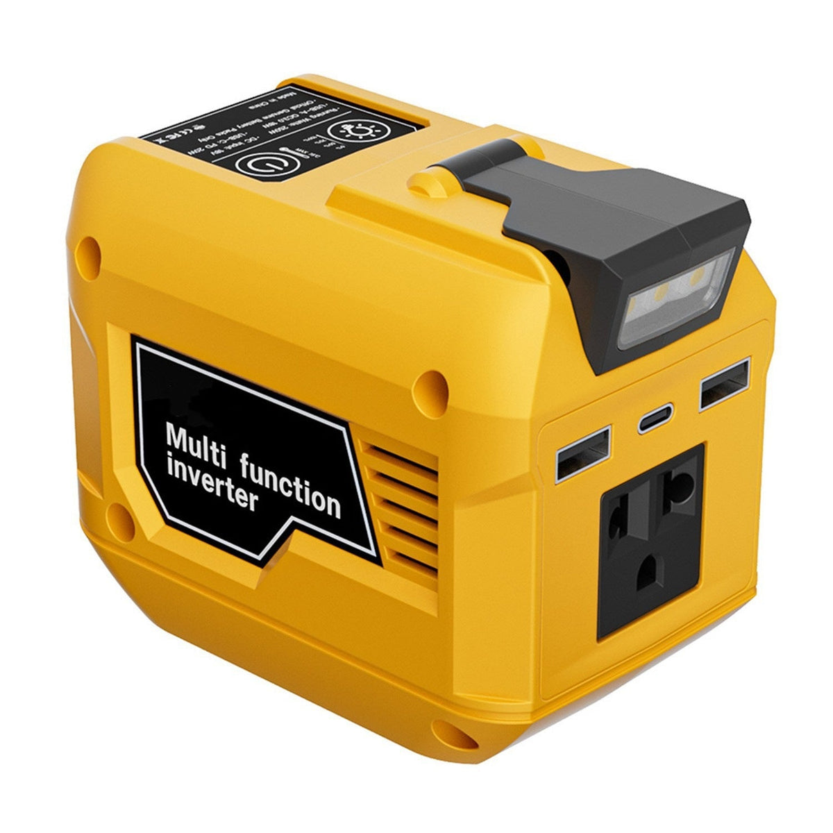 🛠️250W Power Inverter Compatible with 20V Battery Converter