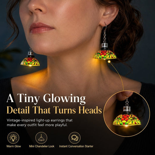 ✨ Whimsical Lamp Shade Earrings