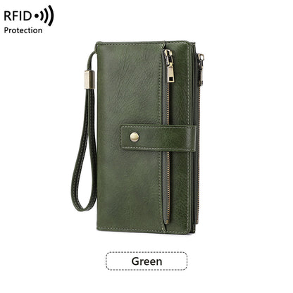 🔥Limited Time 49% Off🔥Women's RFID Blocking  Leather Wallet