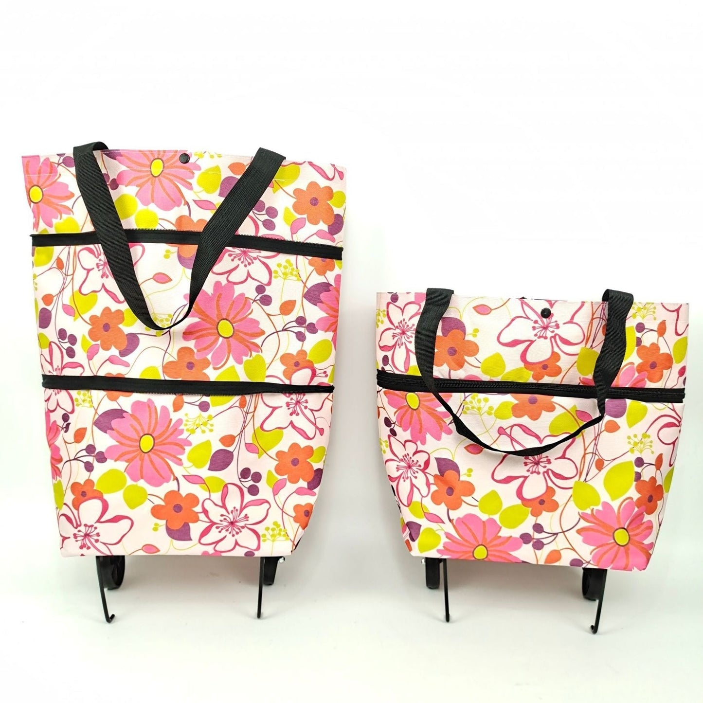 🔥LAST DAY 50% OFF-2-in-1 Foldable Shopping Cart