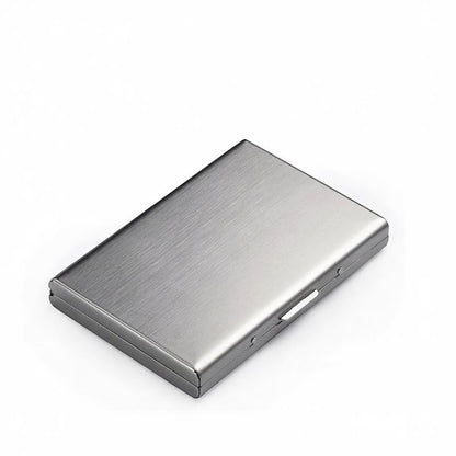 🔒 Slim RFID-Blocking Metal Card Holder