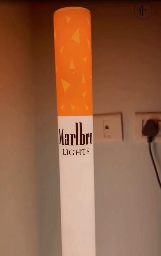 💡Cigarette Shaped Novelty Floor Lamp