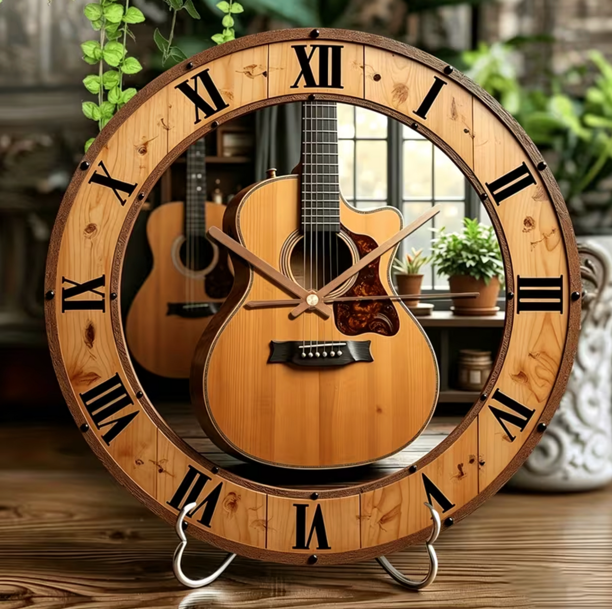 Tempo™ – Acoustic Guitar Wall Clock