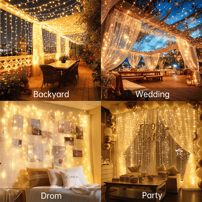 🎉Remote-Control Led Curtain Light