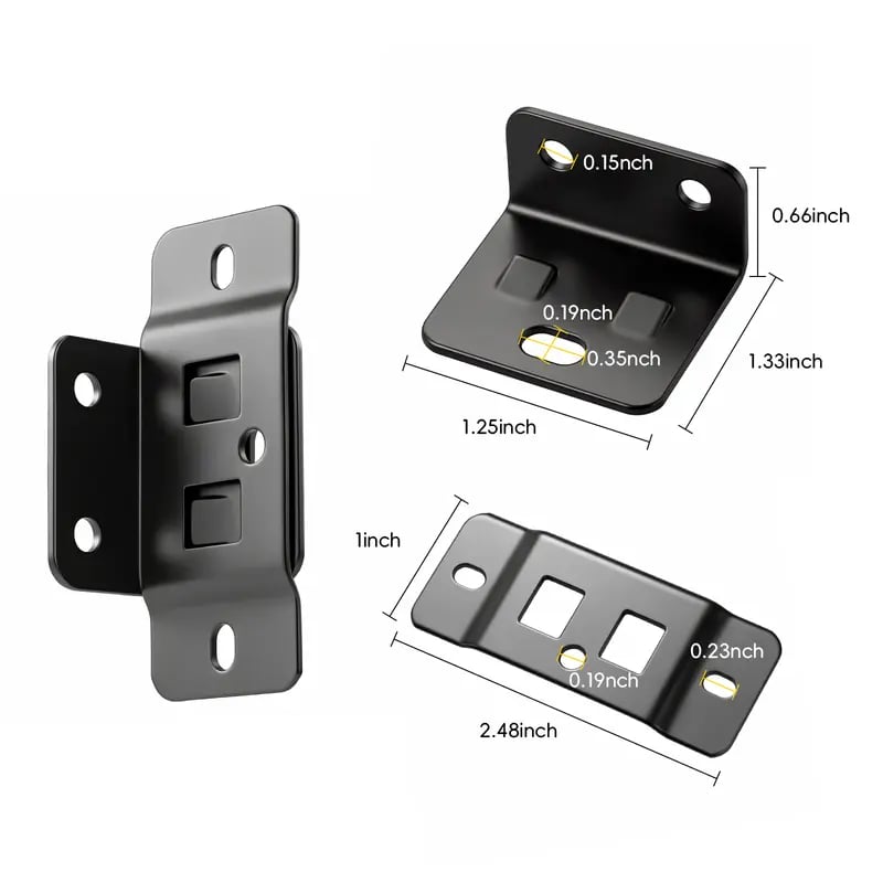 🛠️8 Pack Quick Fitting Furniture Joint Bracket