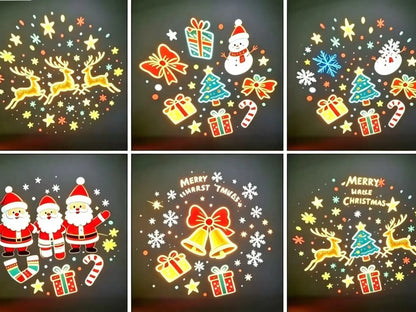 2026 New USB Plug-In Christmas Projector Night Light