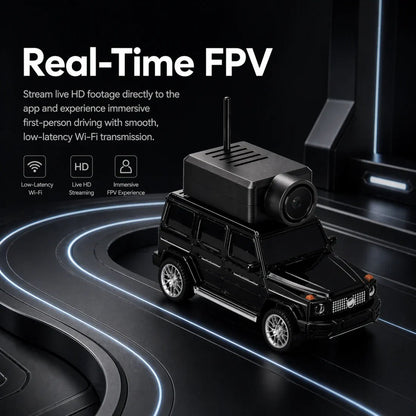 Mini HD FPV Micro Desktop Racing RC Car