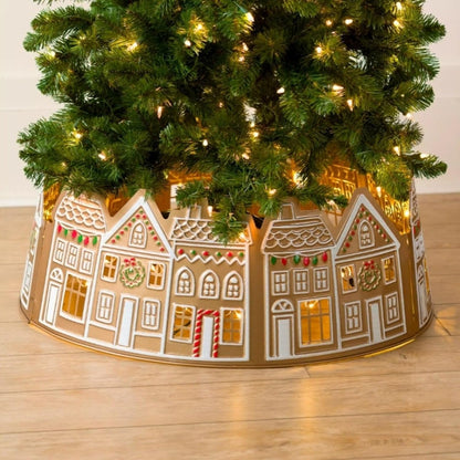 ✨LED Gingerbread Christmas Tree Collar✨