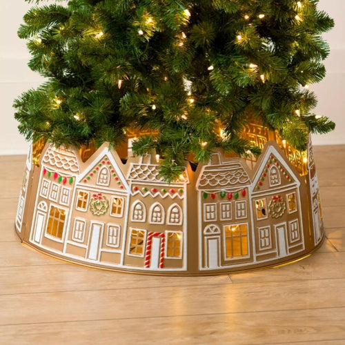 ✨LED Gingerbread Christmas Tree Collar✨