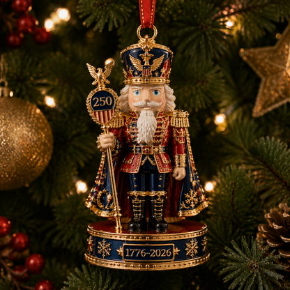 🇺🇸🎄America 250th Anniversary Nutcracker Christmas Ornament Collection