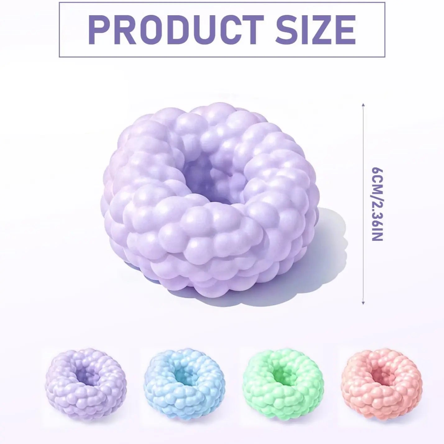 Crunchy Stress Balls, Soft Squishy Squeeze Balls for Kids & Adults ✅