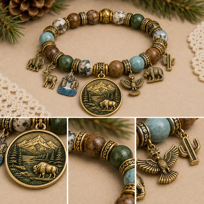 🔥 Last Day 69% OFF – 🏞️🙏 National Nature Park Faith Bracelet – Faith Meets Adventure