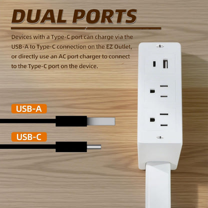 Last Day 49% OFF🔥Adjustable Electrical Outlet Extender Stick