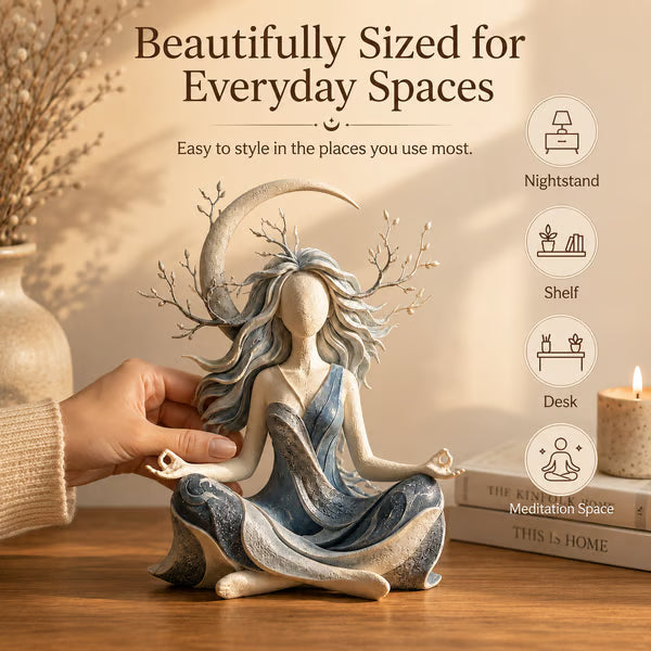 🧘Serenity Growth | Inner Harmony Sculptural Figurine 🌙