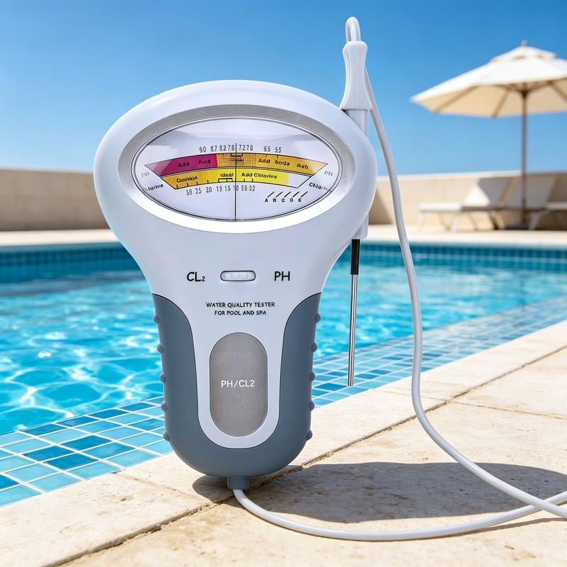 🔬💧 pH and chlorine tester for swimming pools – 50% off! Accurate measurement of pH and chlorine levels in your swimming pool – simple, quick and reliable. 🔥🏊