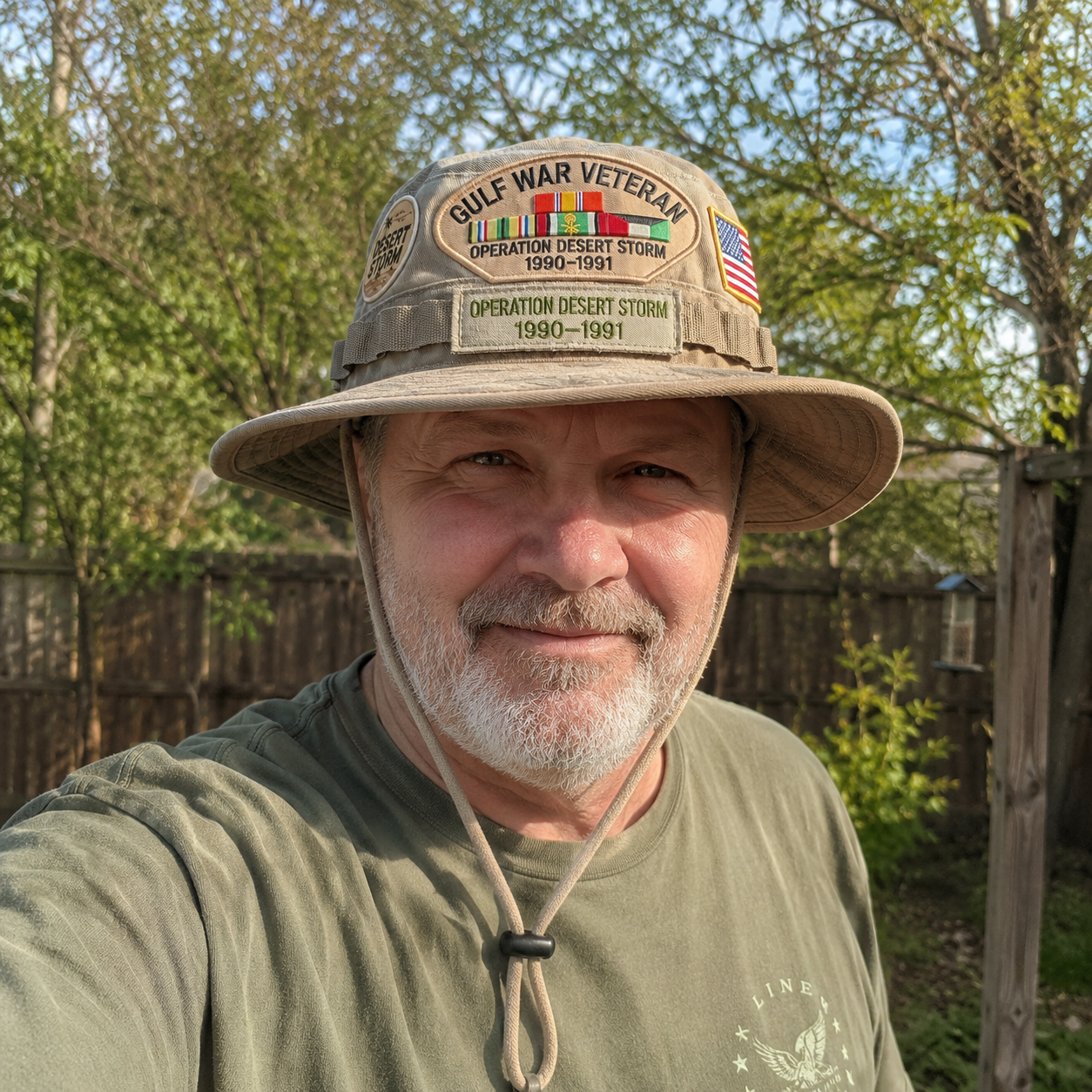 🇺🇸 Last Day Promo: 69% OFF 🎖️ - Gulf War Veteran Desert Storm Tribute Boonie Hat