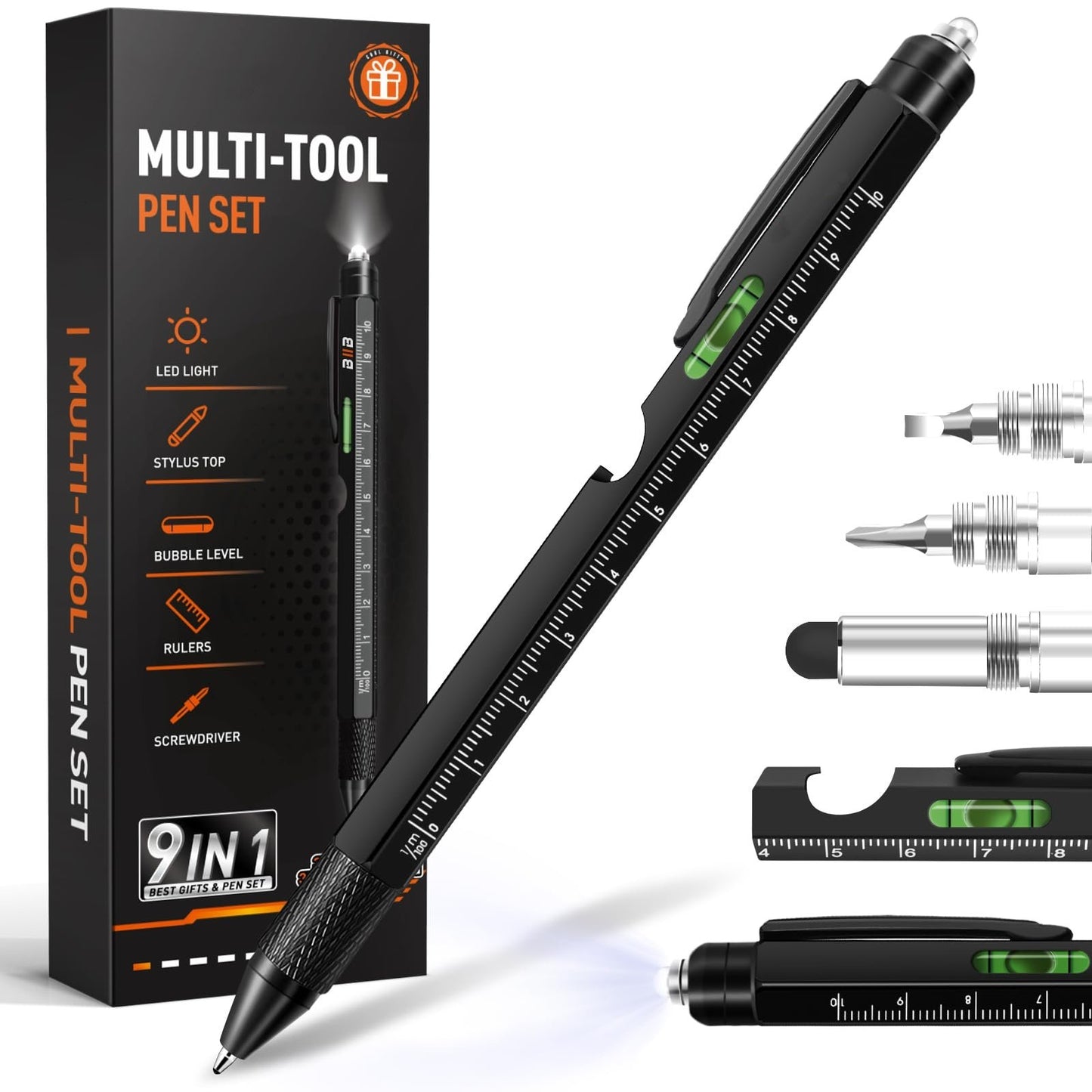 True Scrybe Bolt 9-in-1 Multi-Tool Pen