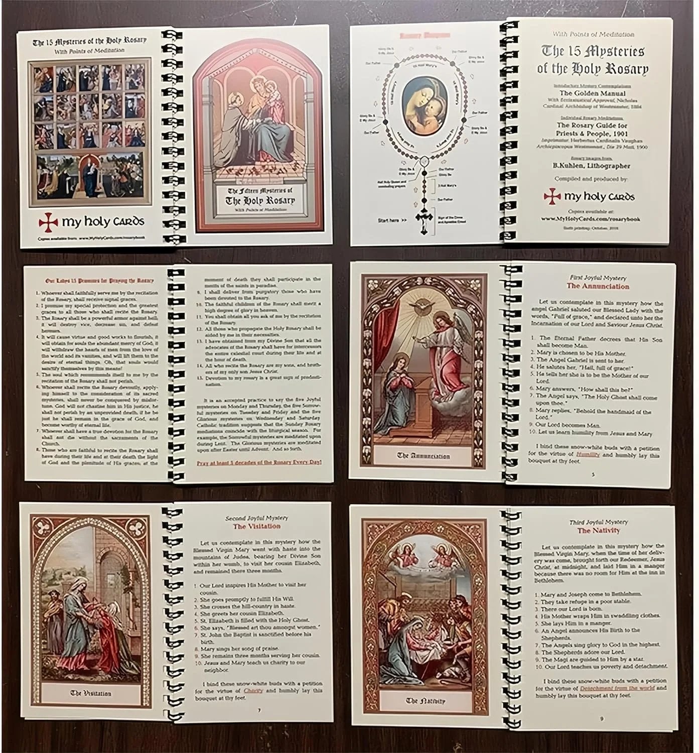 🔥 LAST DAY 50% OFF – 🙏 Pocket-Size Rosary Meditation Book | 15 Sacred Mysteries, Prayer Diagram, Complete Rosary Prayers & Lay-Flat 42-Page Guide ✝️