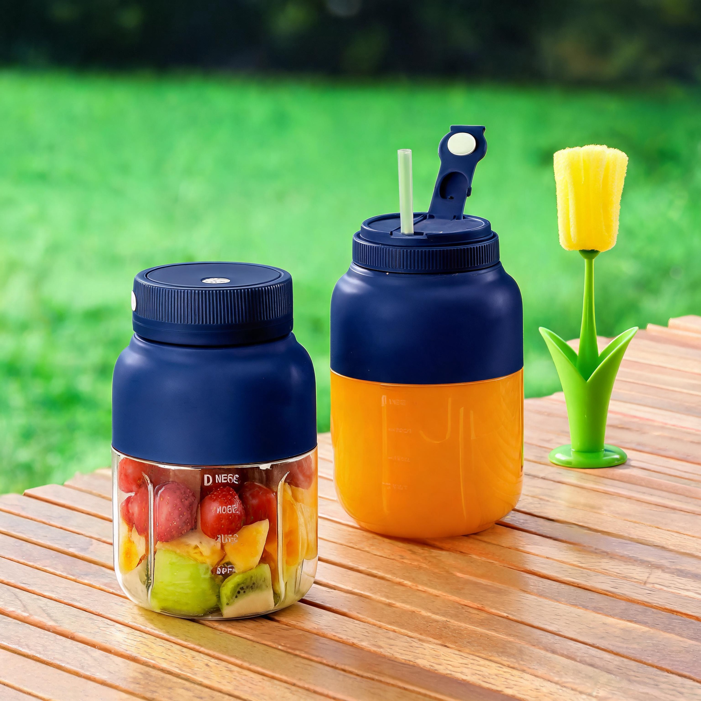 ⚠️ Dreading the post-juice cleanup? This  cup rinses clean in 10 seconds. No scrubbing! 🚿