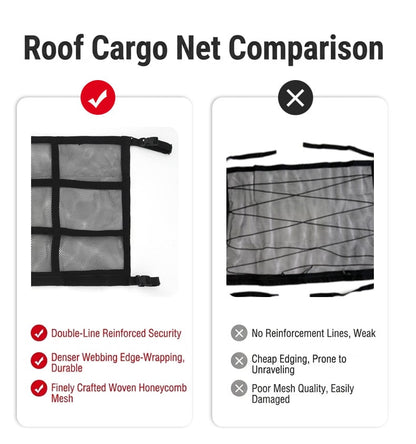 🚗Car Ceiling Storage Net Pocket