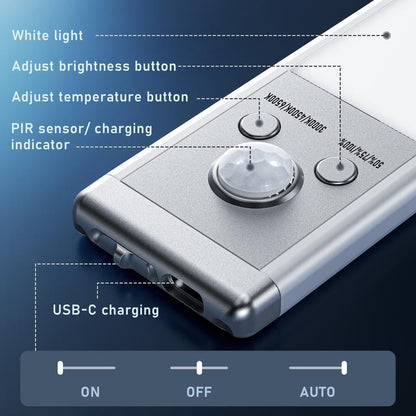 ✨🔥Flash Sale✨🔥 | 🔥3-Color Lighting Punch-free Smart Sensor Magnetic Rechargeable LED Lights💡