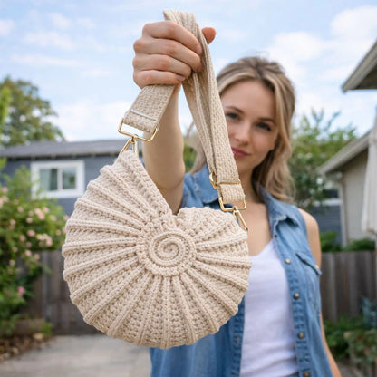 2026 Radiant Nautilus Shell Bag 🐚 — Carry the Magic of the Deep Blue