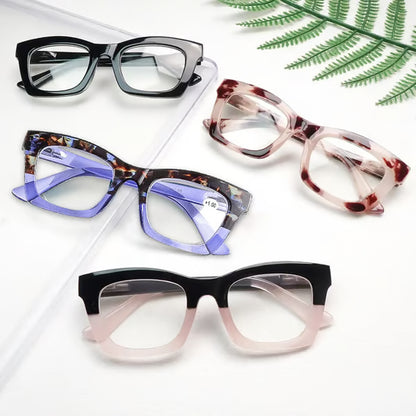 👓Anti Blue Light Glasses Set 4 Pairs Oprah Style Unisex Reading Glasses