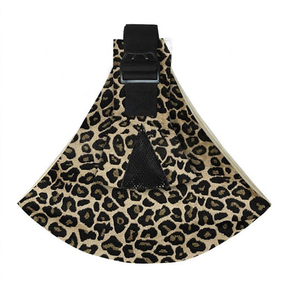 Stylish Houndstooth Side-Carry Baby Carrier