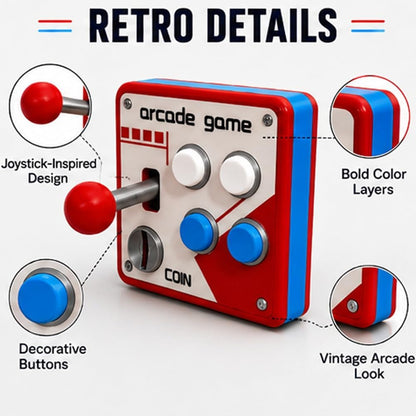 🎁Only $16.99 This Week🕹️ Retro Arcade Game Wall Switch Panel