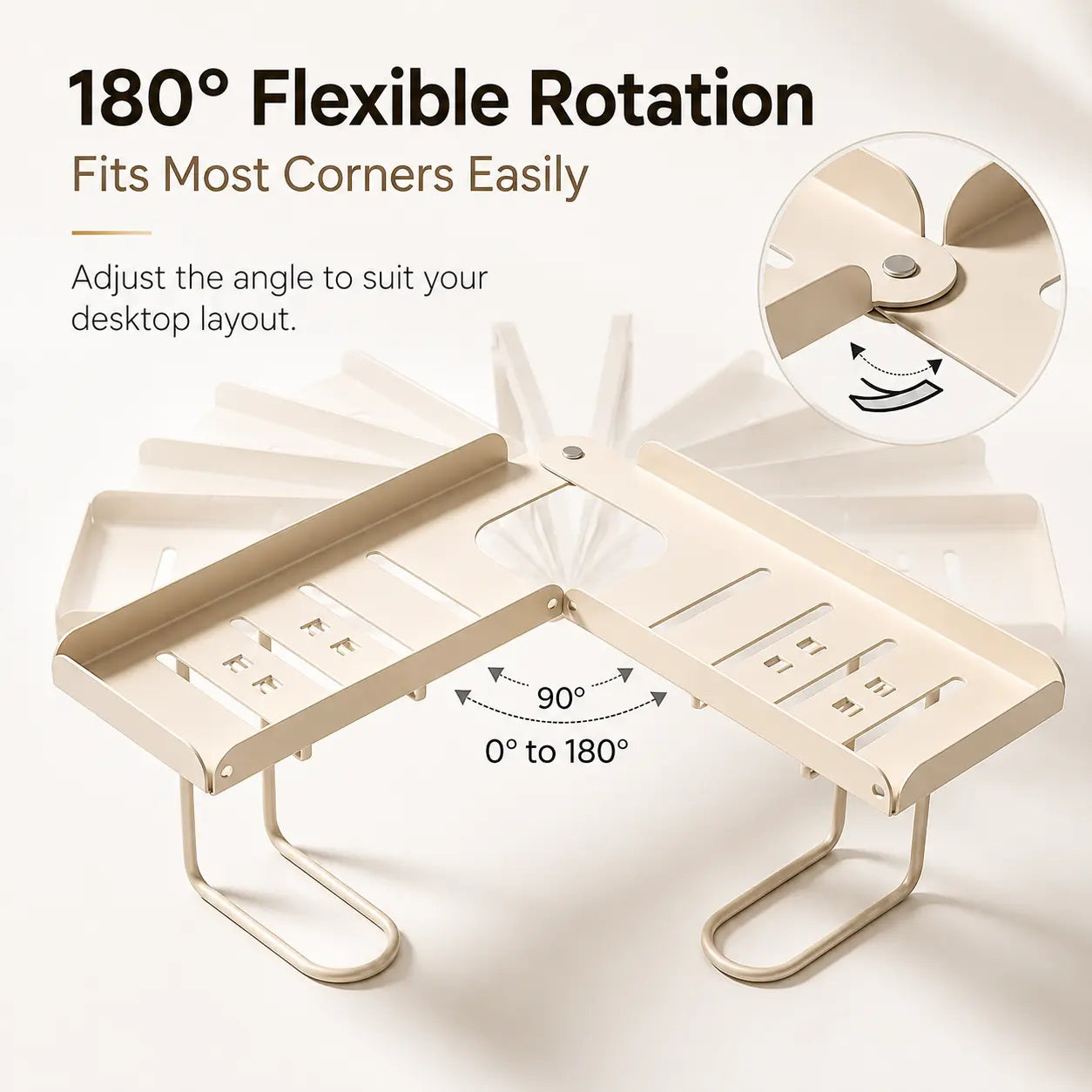 Foldable Steel Over-Sink Shelf Organizer, No-Drill Adjustable Storage Rack ✅
