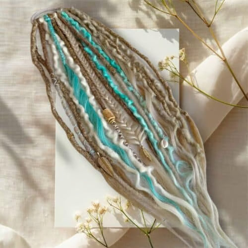 📢💥Last Day Promotion 49% OFF🎉Elastic Dread Ponytail Salty Soul
