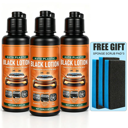 🚗 Car Plastic Restorer | Bring Faded Trim Back to Black
