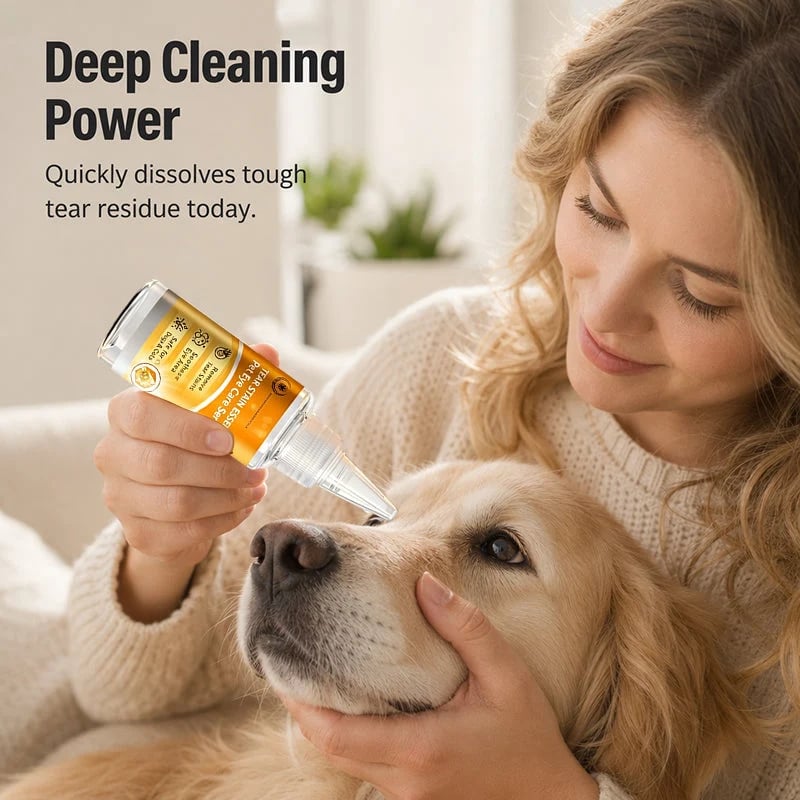 Gentle Pet Eye Stain Remover Essence Nourishing Drops