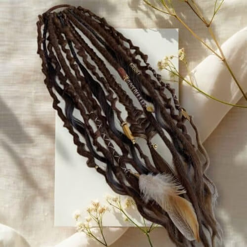 📢💥Last Day Promotion 49% OFF🎉Elastic Dread Ponytail Salty Soul