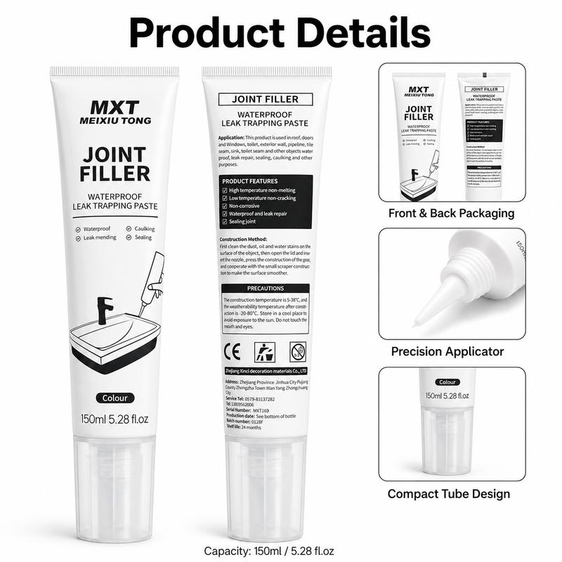 🔥Limited Time 50% Off✨150ml Super Gap Filler Waterproof Joint Filler Paste Kit
