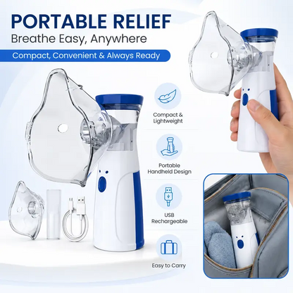 Portable Ultrasonic handheld Nebulizer Machine