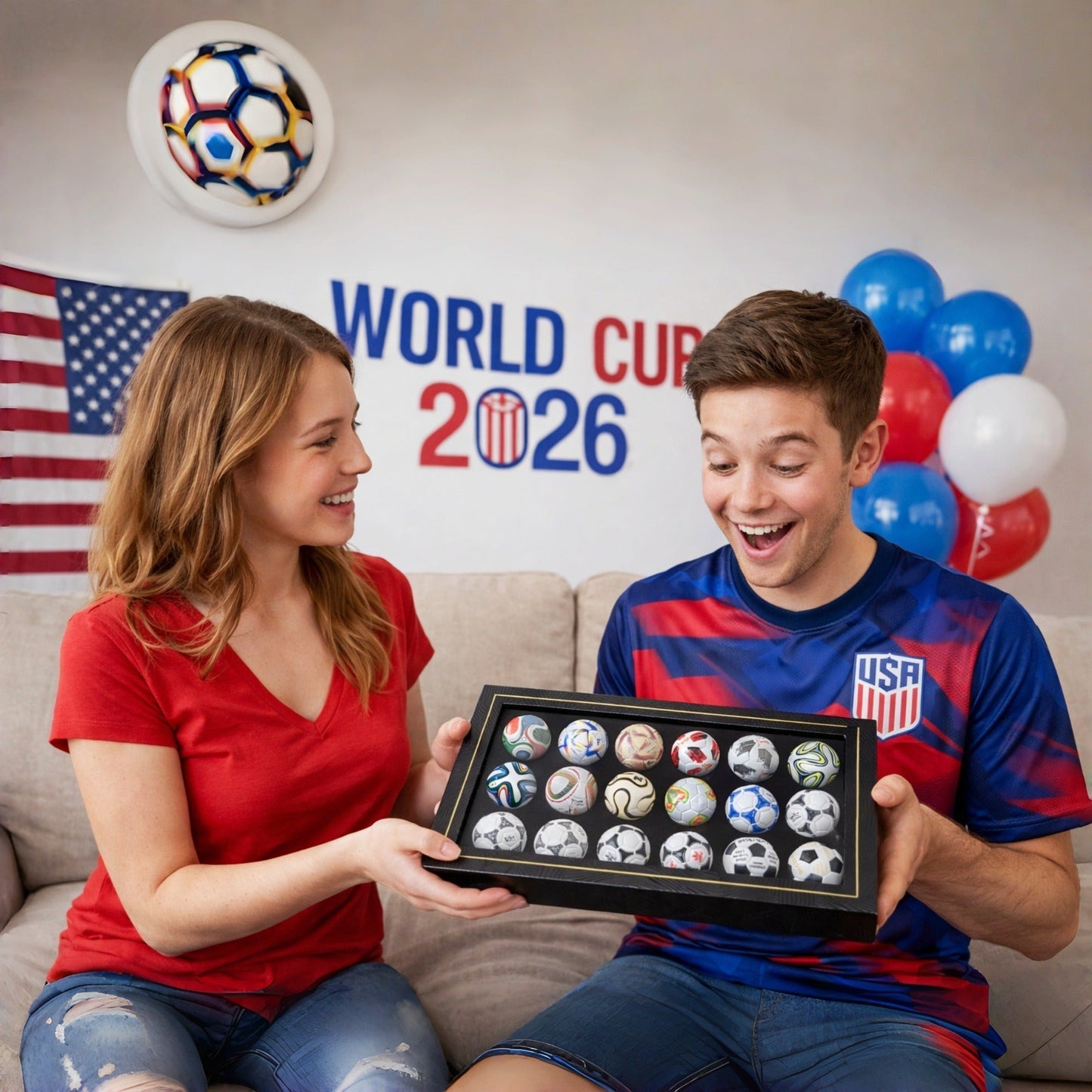 🔥Mini Soccer Balls Collection (1970–2026) ⚽ Free Shipping