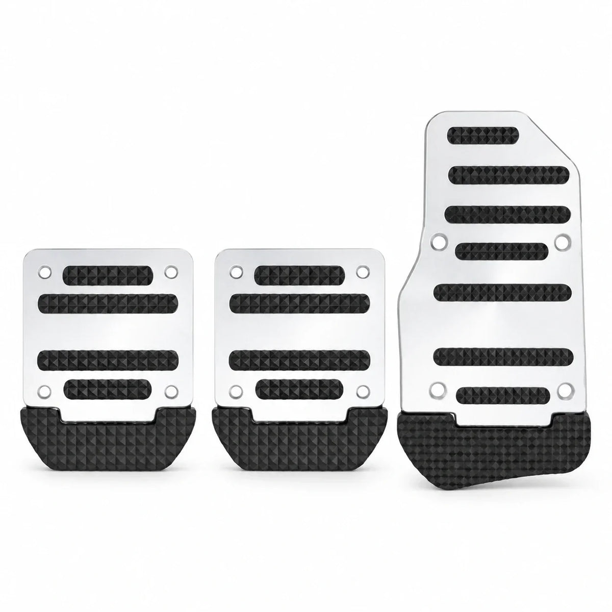 Car Pedal Covers, Aluminum Alloy Sets for Automatic & Manual Vehicles