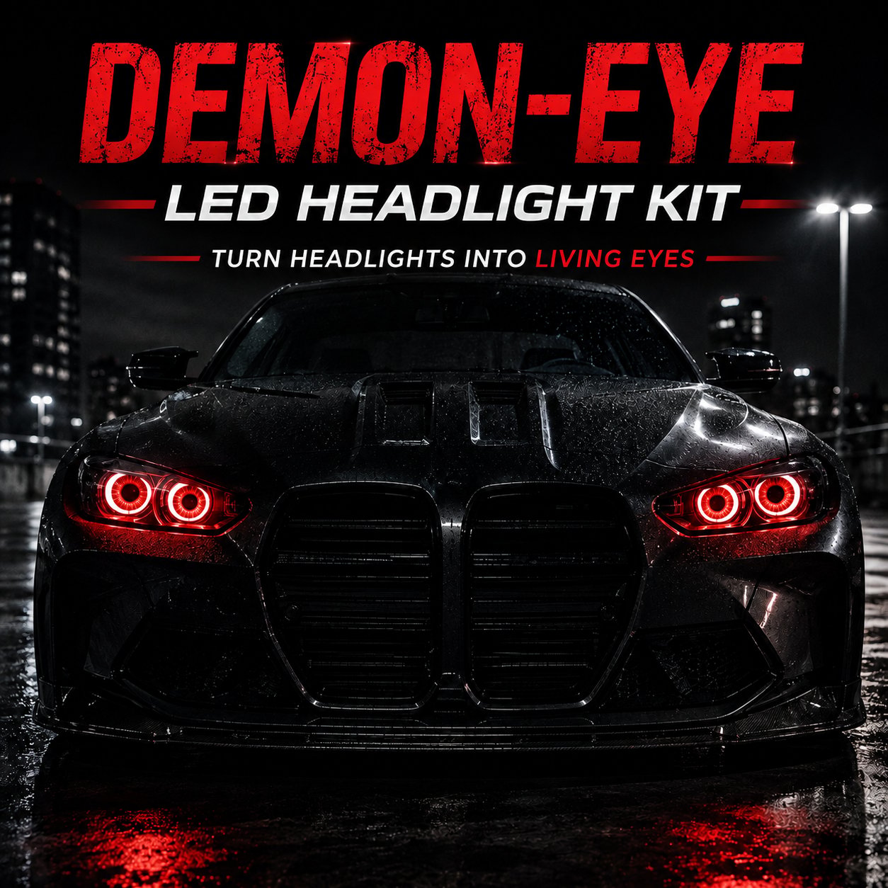 👀Demon-Eye LED Headlight Kit-2 pcs