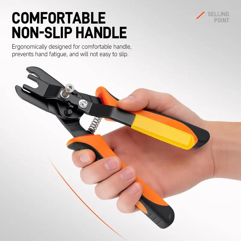 Heavy Duty Push-to-Connect Air Hose Connector Remover Pliers