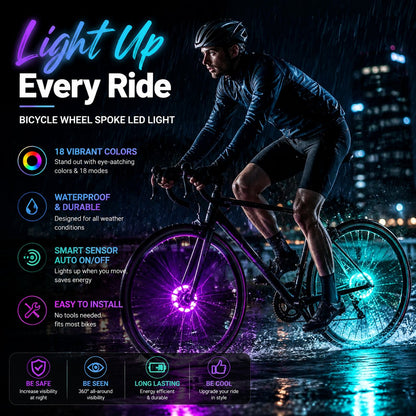 Bicycle Wheel Spoke LED Light