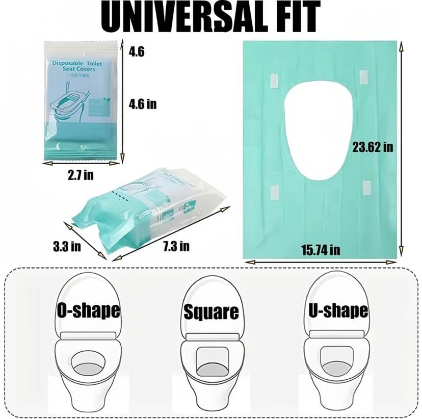 2026 Hot Sale🚽 Disposable Toilet Seat Covers – Portable Hygiene Protection Wherever You Go