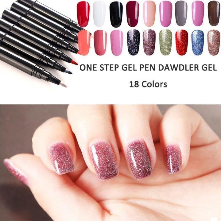 💅 Tijdelijke actie: 1+1 gratis✨ One Step Nagelgel Pen 🎨 Gratis draagbare mini UV-nagellamp 💡