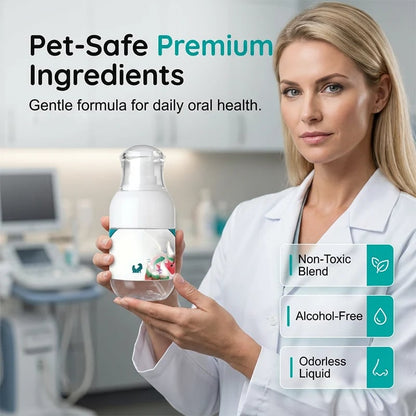 🐾No-Brush Pet Dental Care Liquid– Pet Dental Care Made Easy🦷