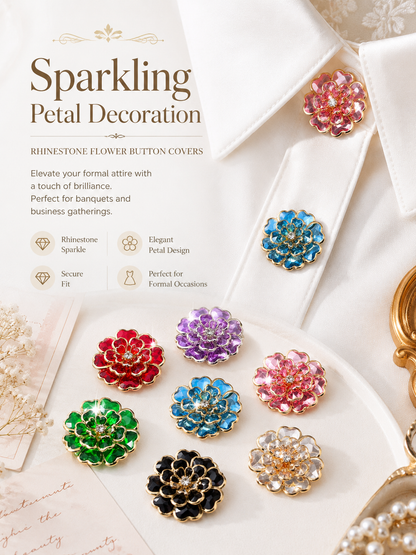 ⚡️Hot Sale｜1K+ Sold Today｜Sparkly Rhinestone Flower Strap